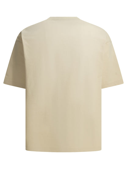 "Tech Drawstring Spiber Collection" Crew-Neck T-Shirt T-shirts