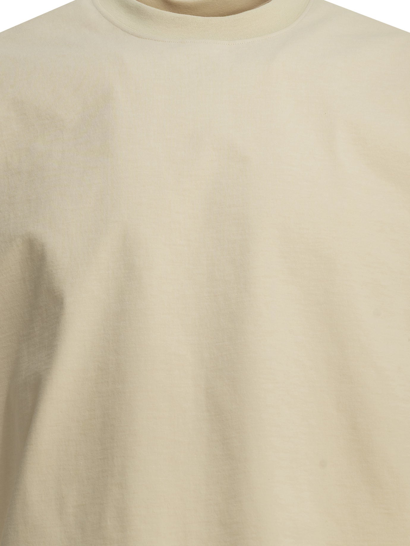 "Tech Drawstring Spiber Collection" Crew-Neck T-Shirt T-shirts