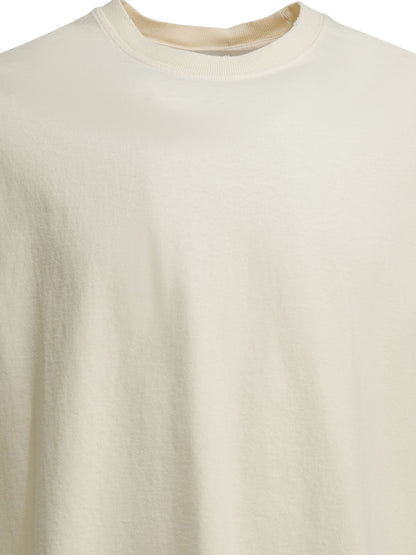 Crew-neck T-shirt with reverse logo T-shirts