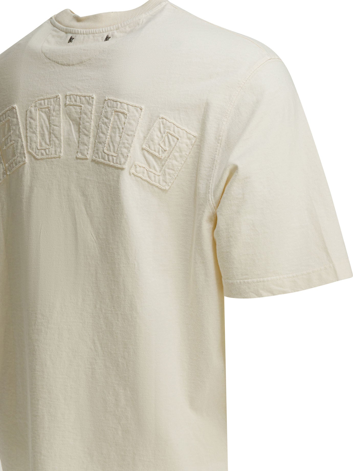 Crew-neck T-shirt with reverse logo T-shirts