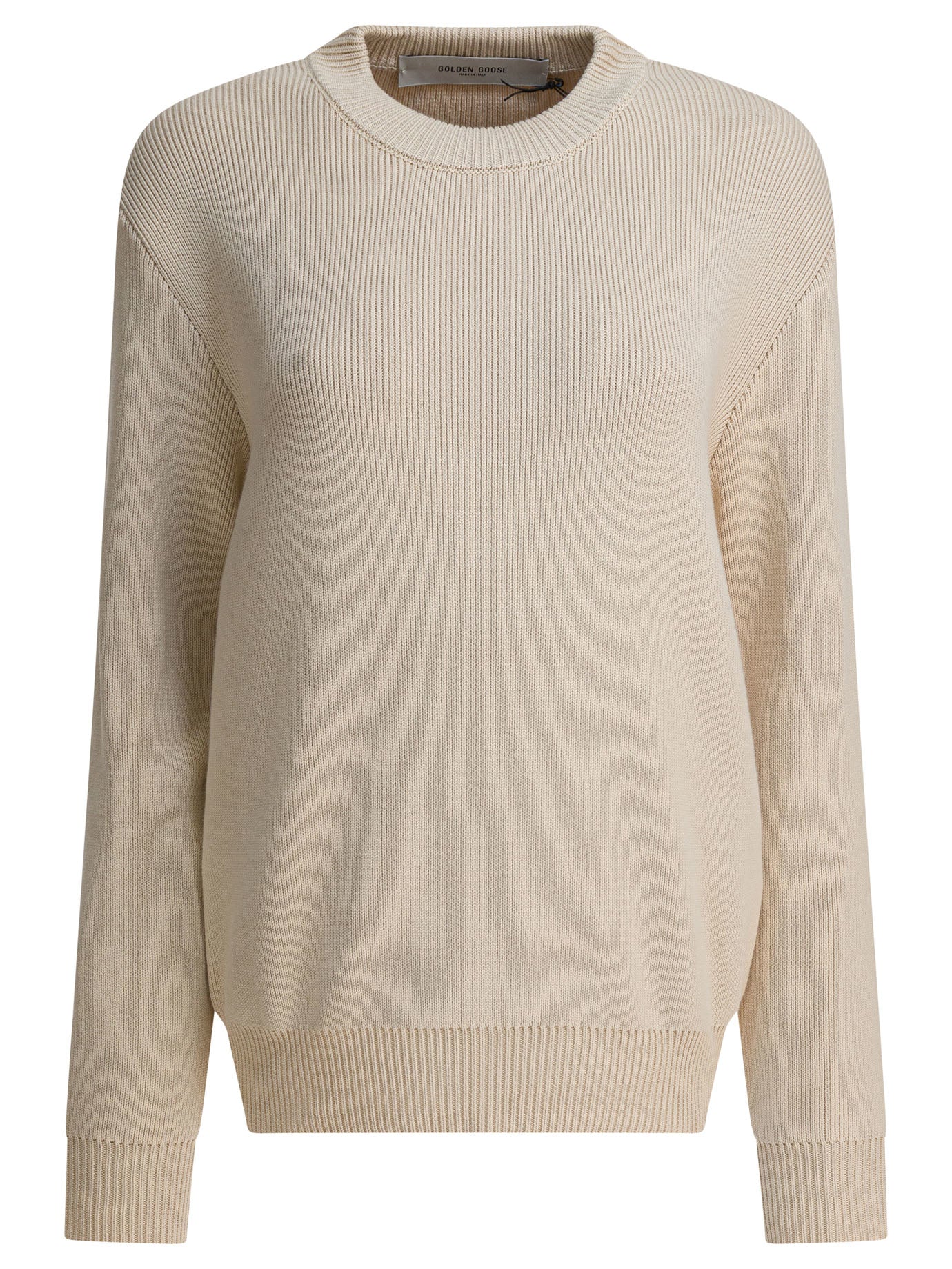 Crew-neck sweater with logo Knitwear