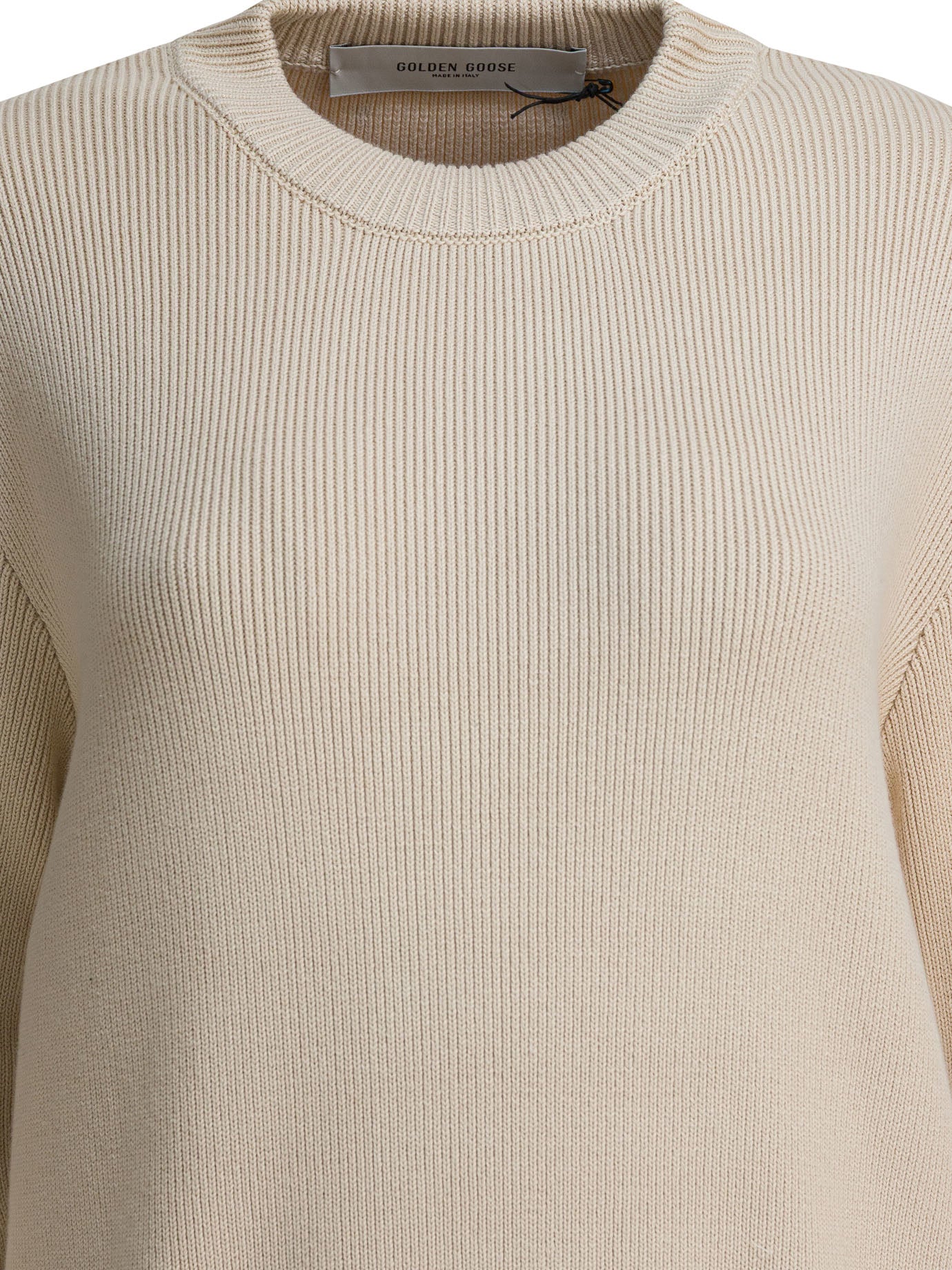 Crew-neck sweater with logo Knitwear