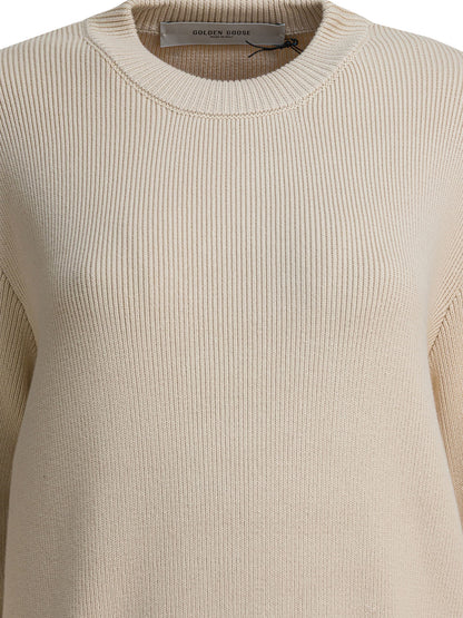 Crew-neck sweater with logo Knitwear