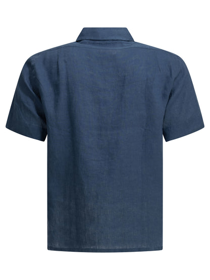 Classic-fit casual shirt with logo Shirts