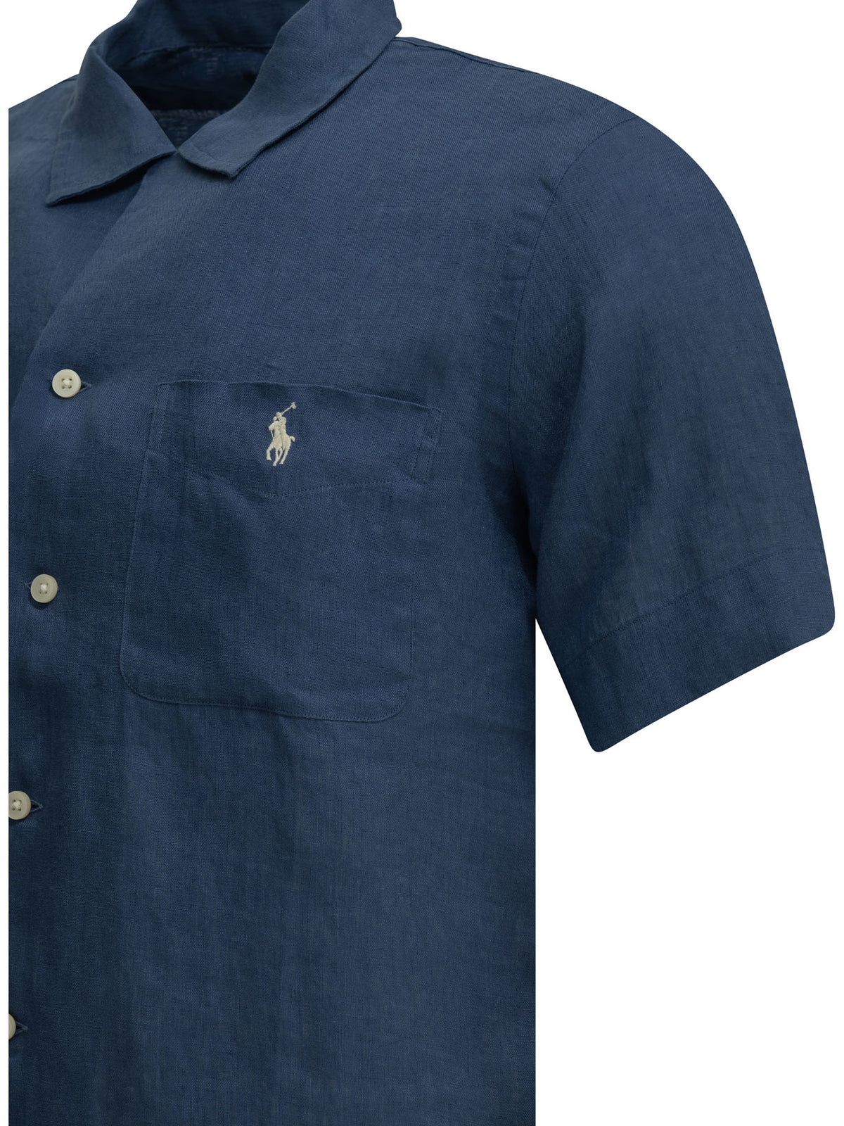 Classic-fit casual shirt with logo Shirts