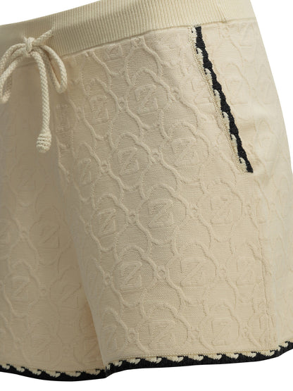 "Fairlight Jacquard" Shorts with Laces Shorts