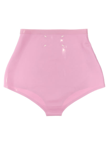 Latex high waist briefs Underwear, body