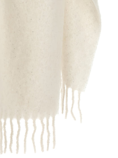 Bouclé yarn cape Capes