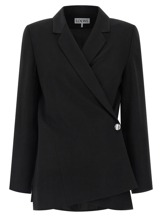 'Anagram Pebble' blazer Blazer, suits