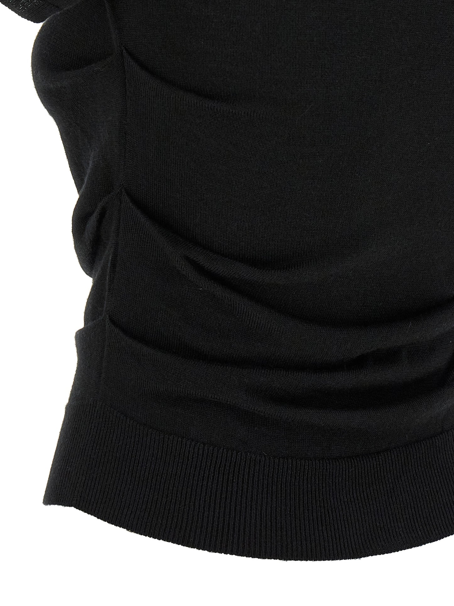 Curled hips polo shirt Polo