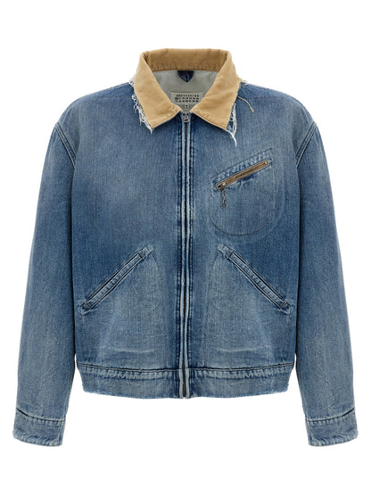 Denim jacket Down jacket, Parka, Casual jackets