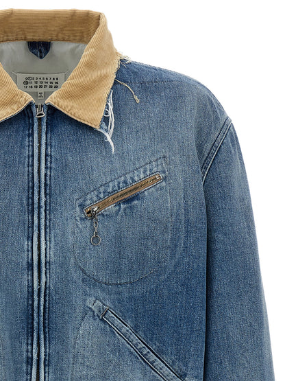 Denim jacket Down jacket, Parka, Casual jackets