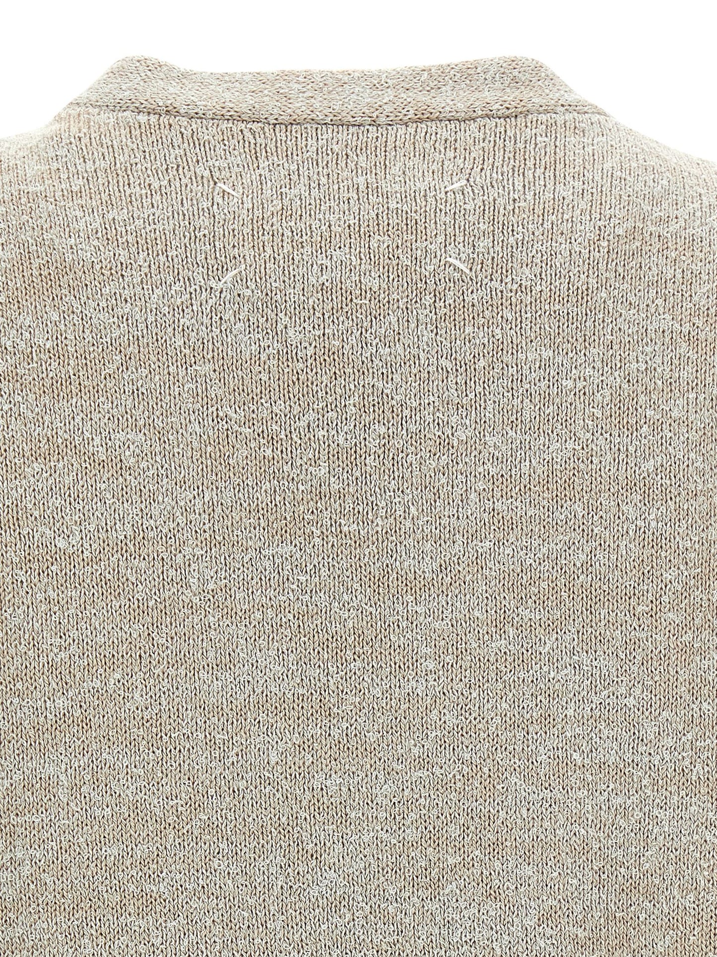 Bouclé knit vest  Gilet
