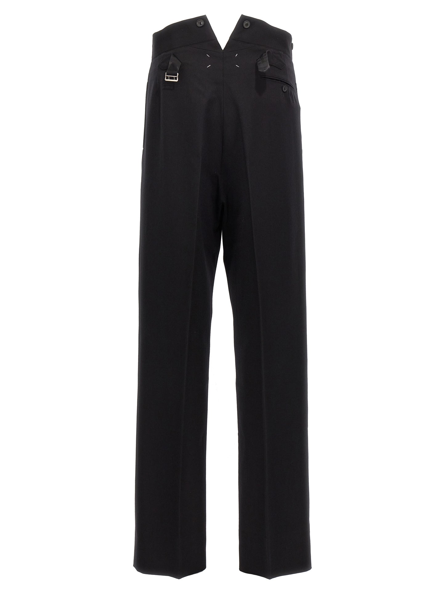 Strap wool pants  Pants