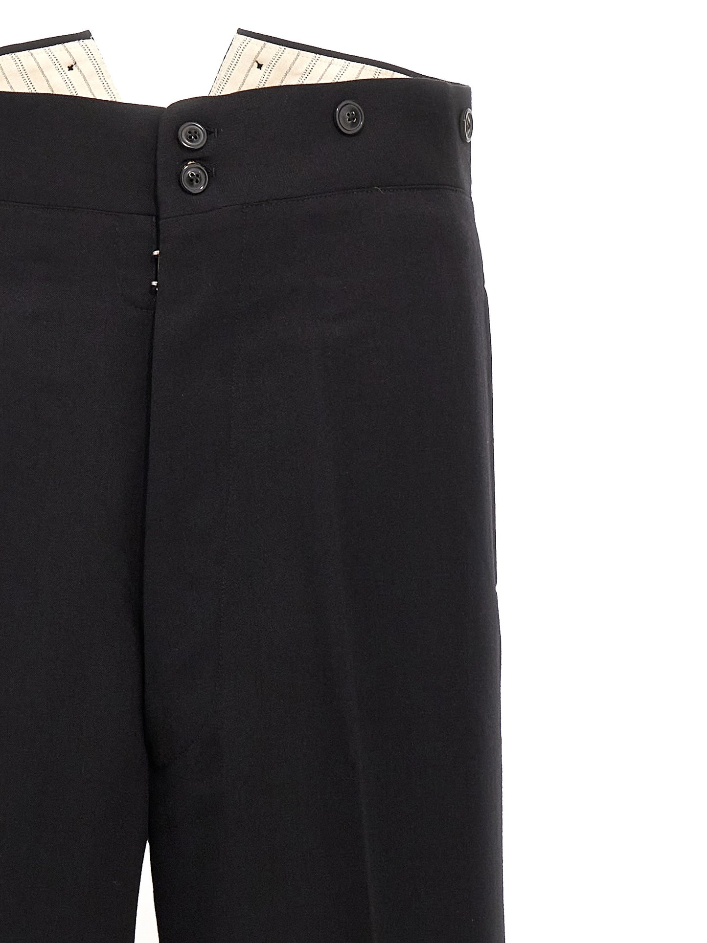 Strap wool pants  Pants