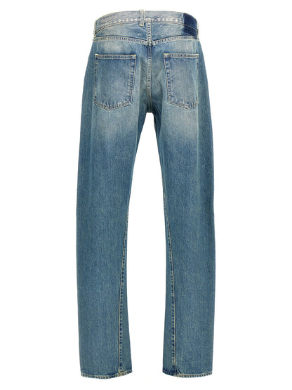 Washed denim jeans Jeans