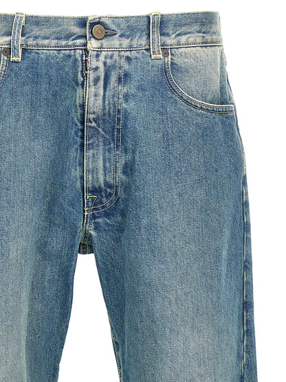 Washed denim jeans Jeans