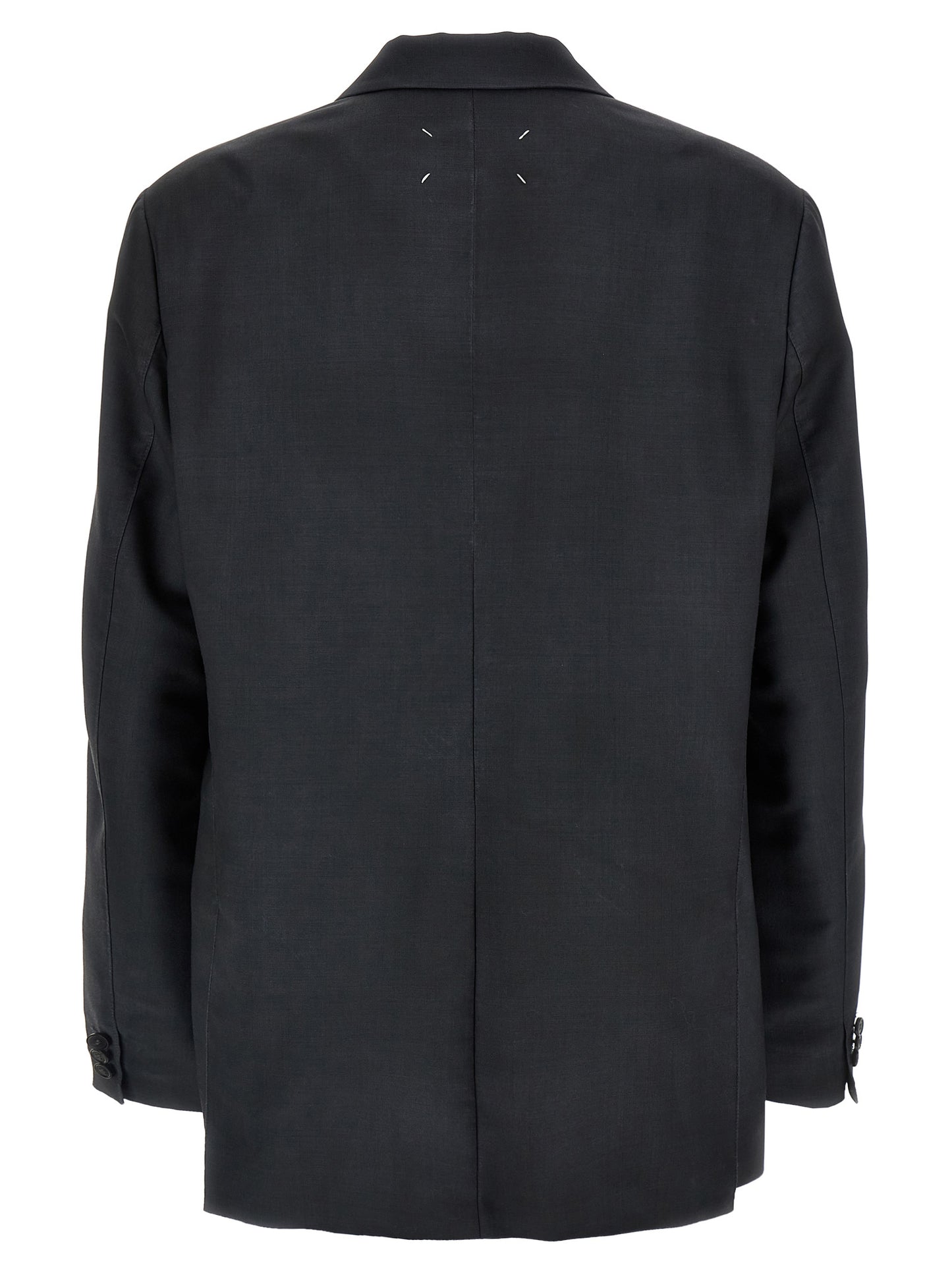 Single-breasted mohair blazer Blazer