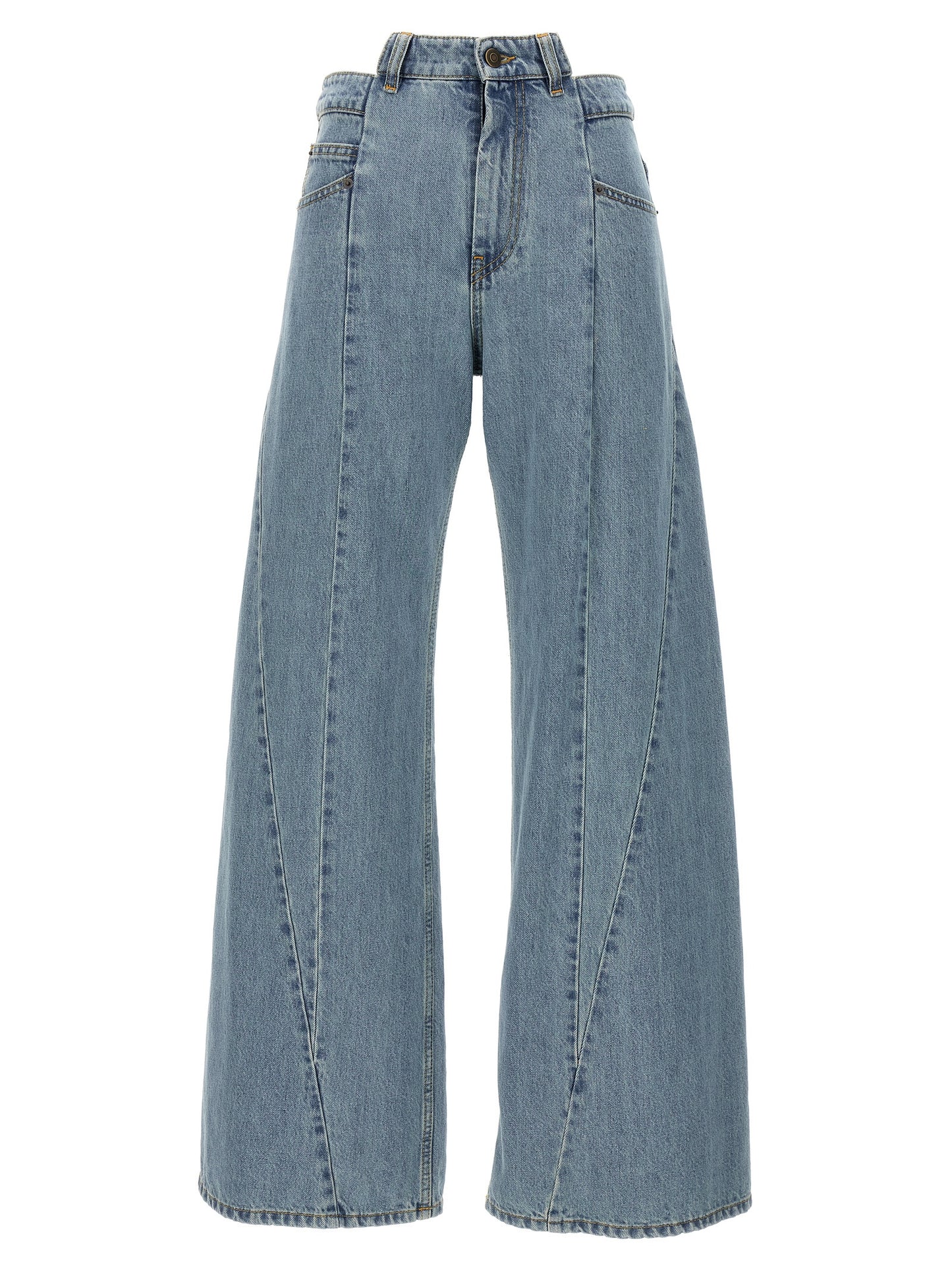 Jeans asymmetrical waist Jeans