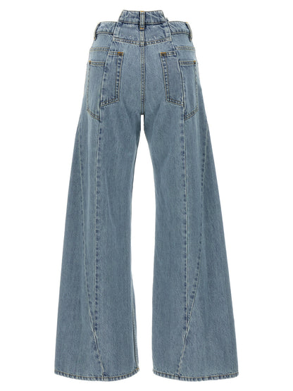 Jeans asymmetrical waist Jeans