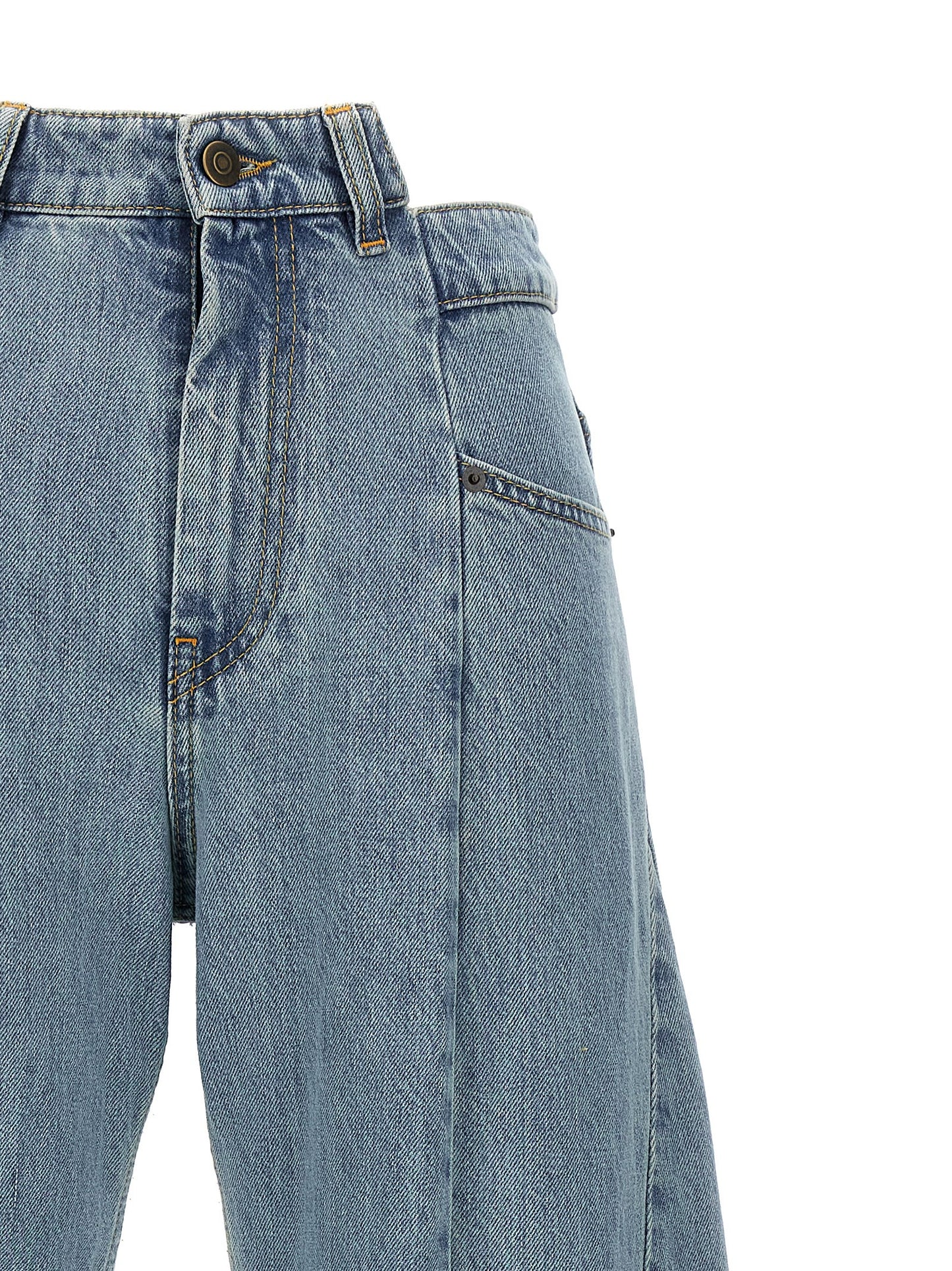 Jeans asymmetrical waist Jeans