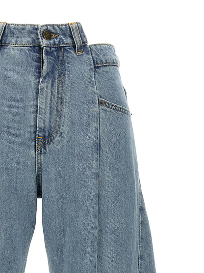 Jeans asymmetrical waist Jeans