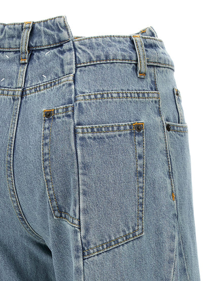 Jeans asymmetrical waist Jeans