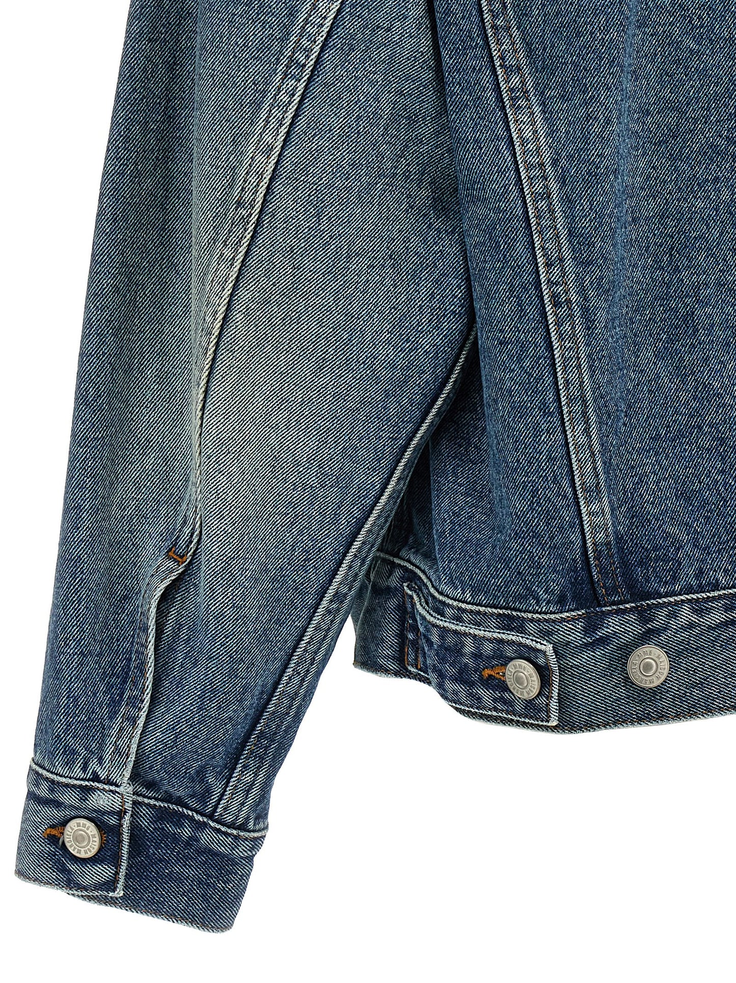 Cut-out denim jacket Down jacket, Parka, Casual jackets