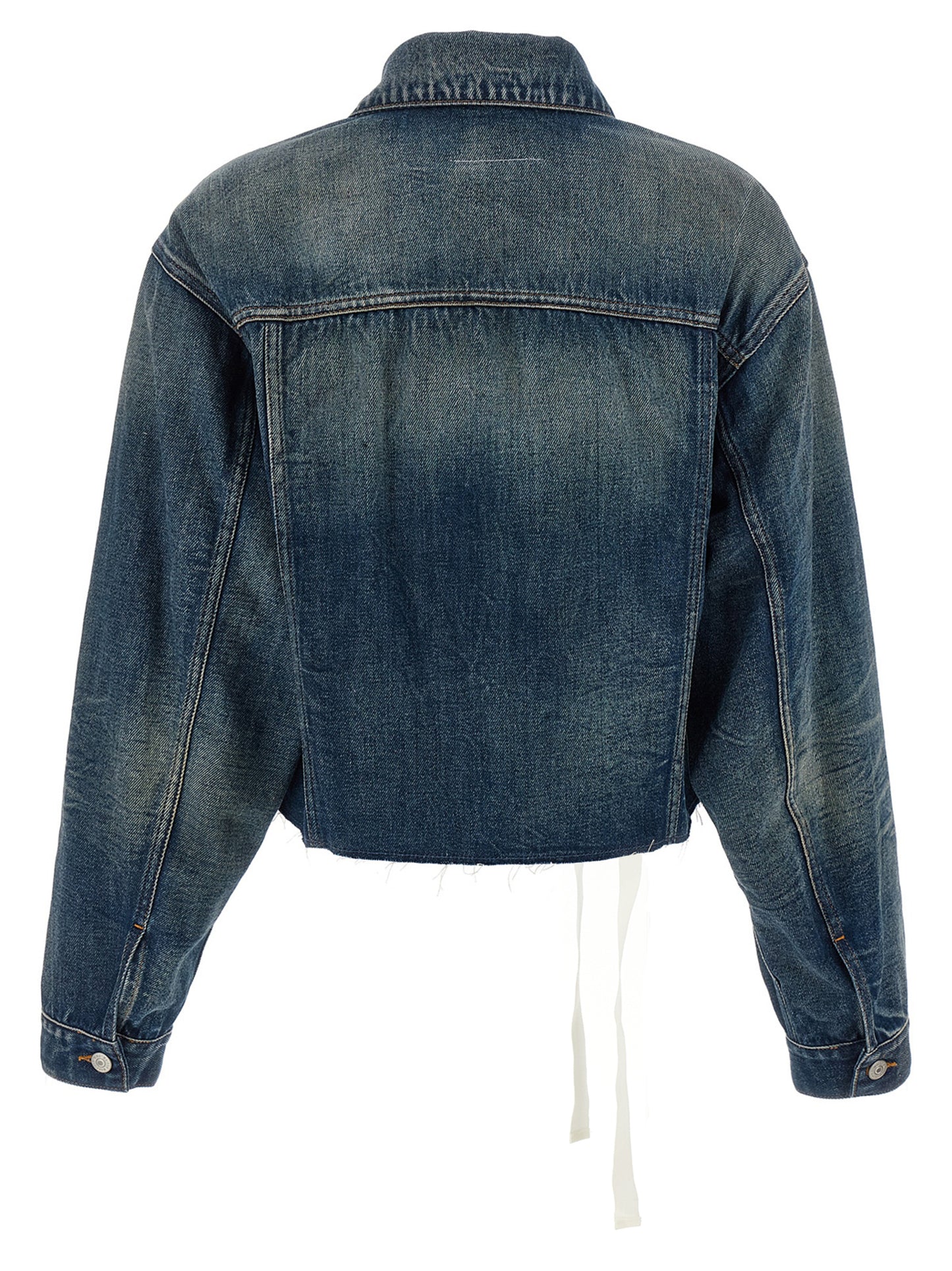 Tape denim jacket Down jacket, Parka, Casual jackets