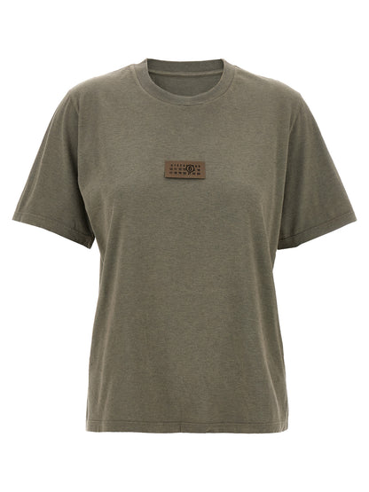 'Numeric signature MM6' patch t-shirt T-shirt
