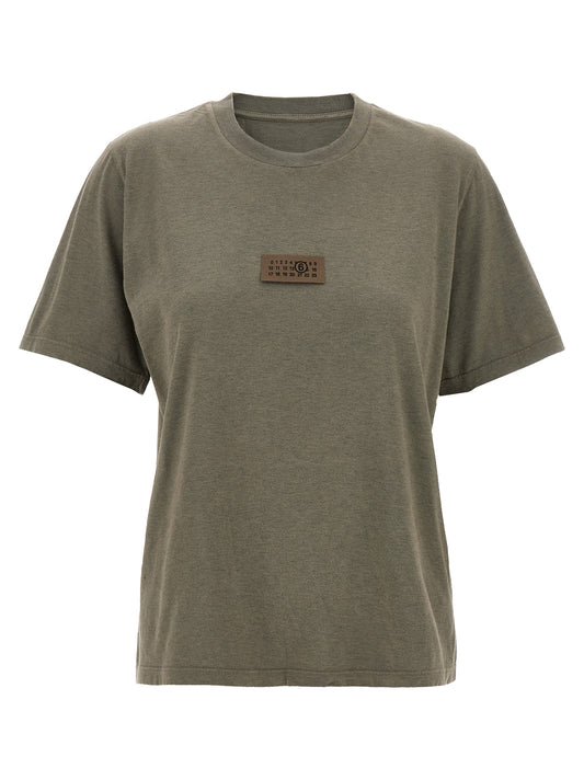 'Numeric signature MM6' patch t-shirt T-shirt
