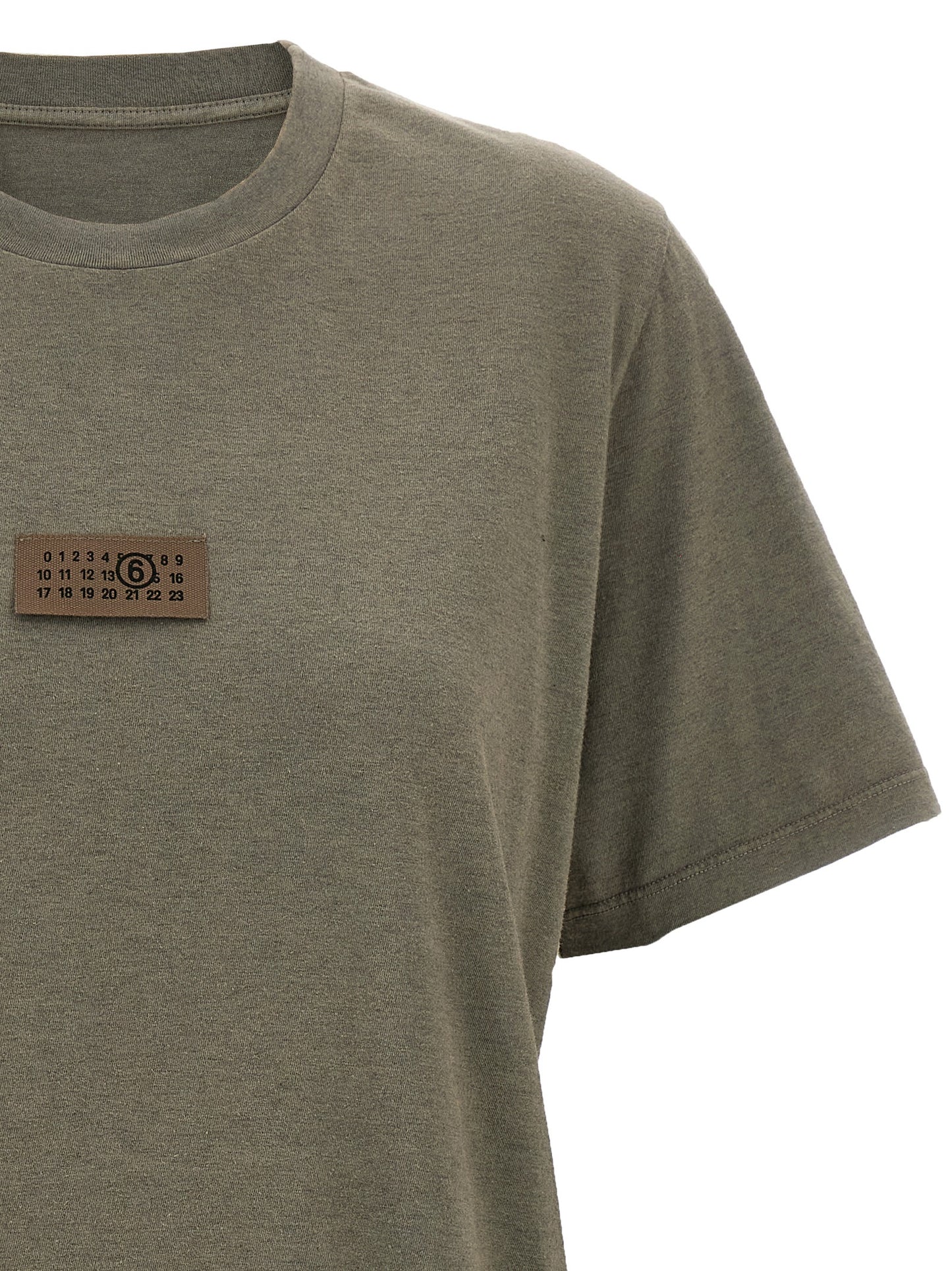 'Numeric signature MM6' patch t-shirt T-shirt