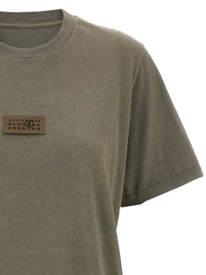 'Numeric signature MM6' patch t-shirt T-shirt