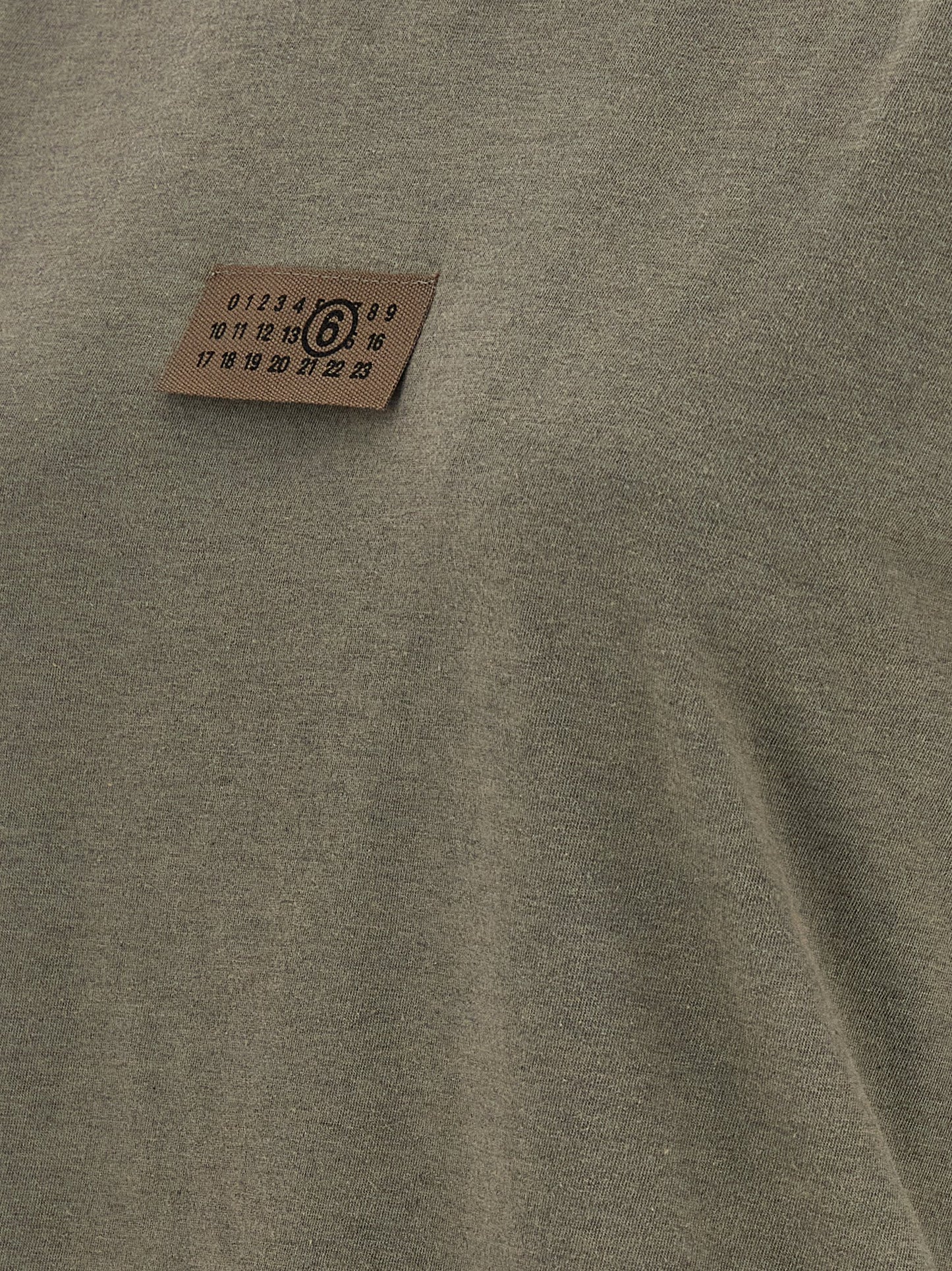 'Numeric signature MM6' patch t-shirt T-shirt