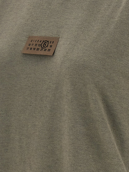 'Numeric signature MM6' patch t-shirt T-shirt