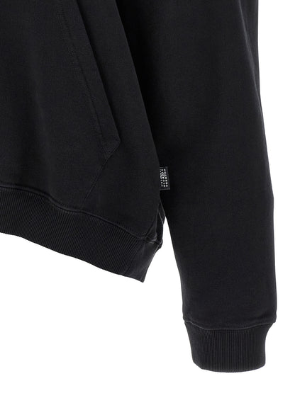 Off-shoulder hoodie Sweatshirt
