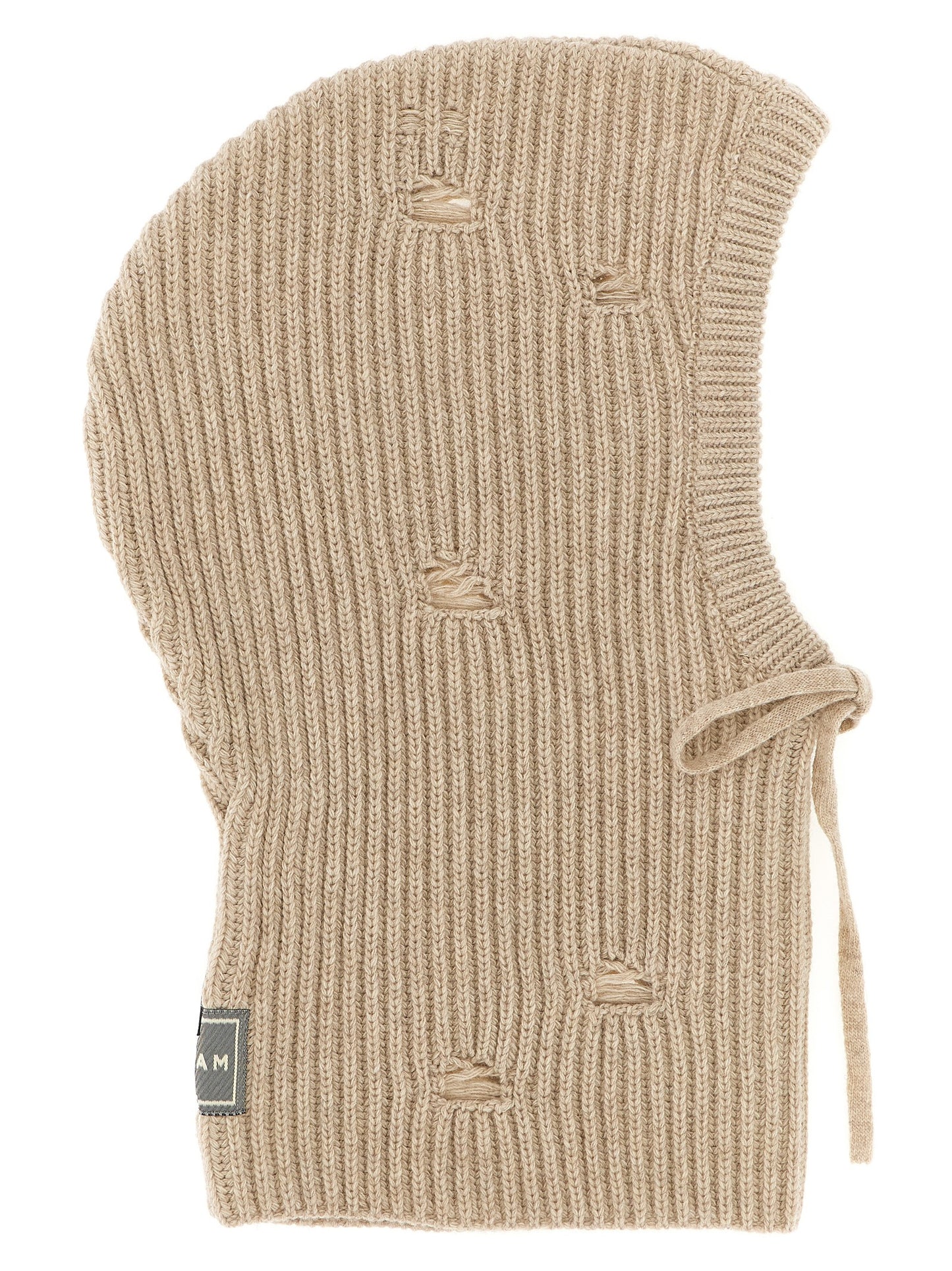 Distressed wool balaclava Hats