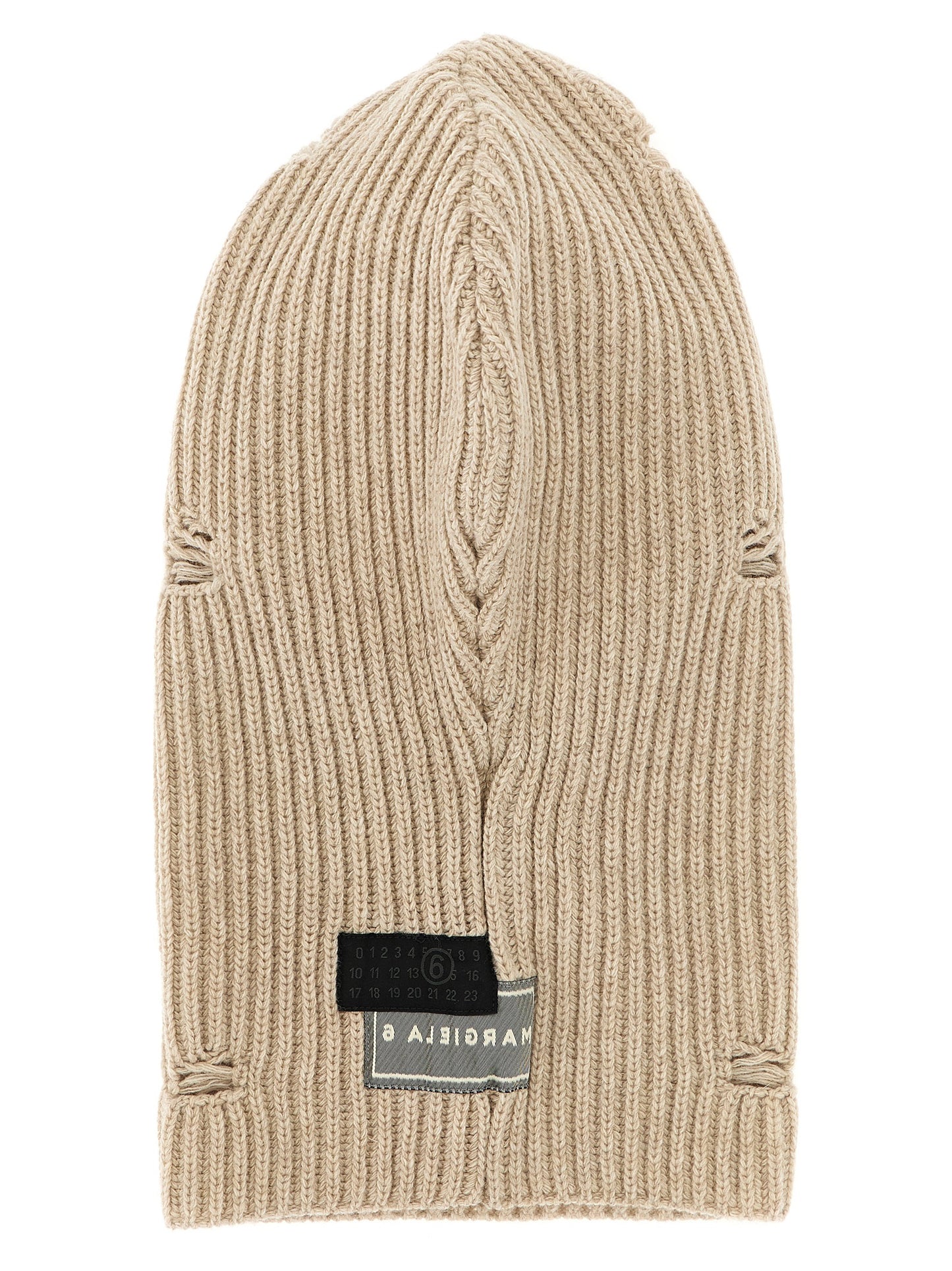 Distressed wool balaclava Hats
