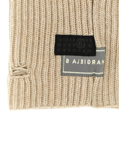 Distressed wool balaclava Hats