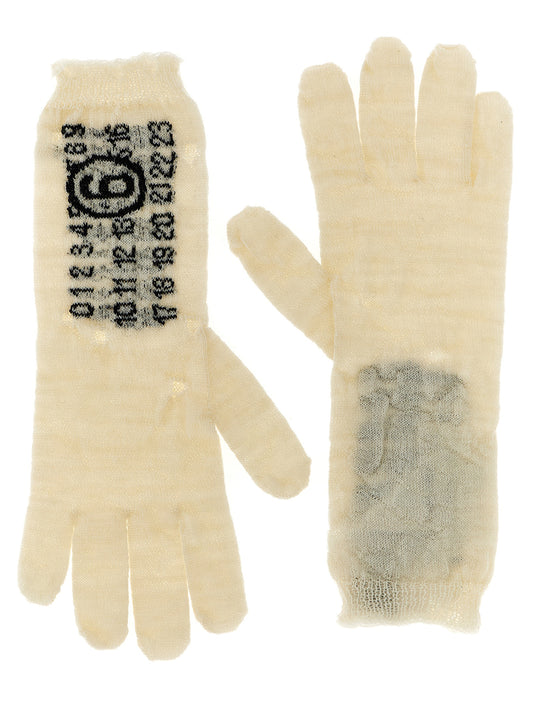 'Numeric signature MM6' gloves Gloves