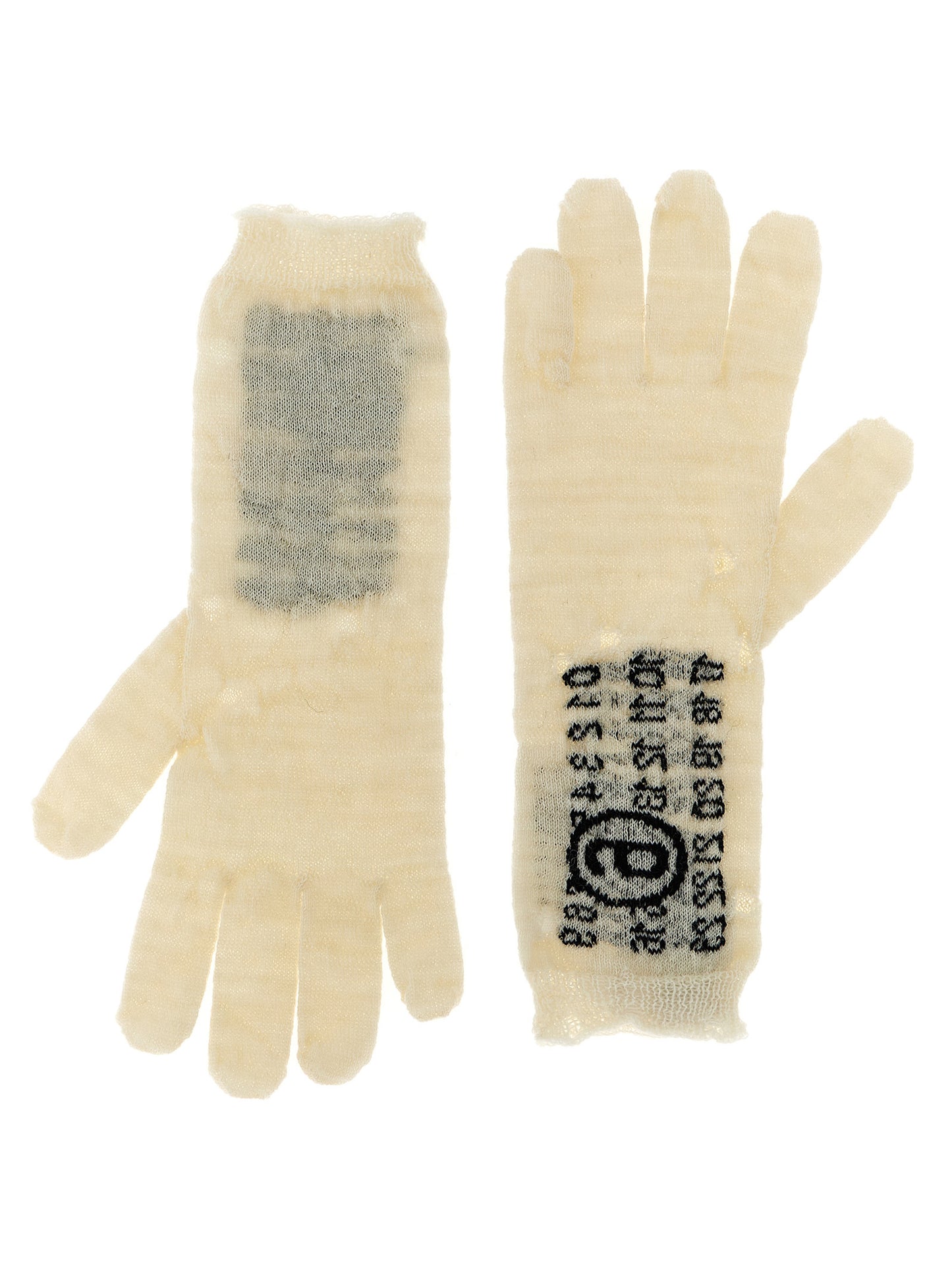 'Numeric signature MM6' gloves Gloves