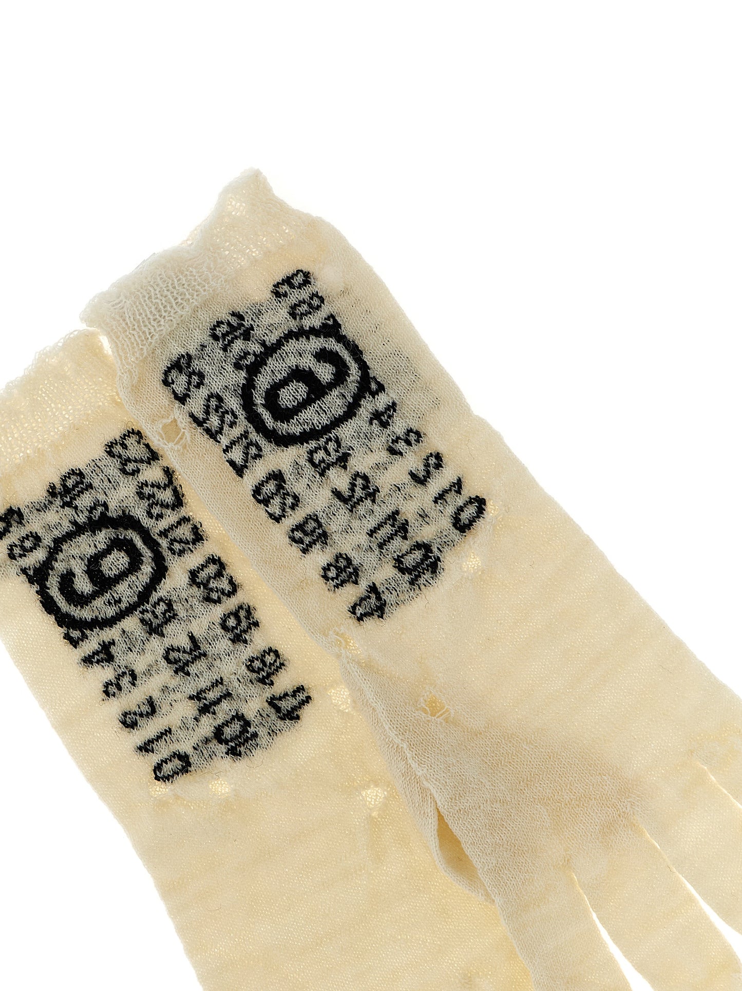 'Numeric signature MM6' gloves Gloves