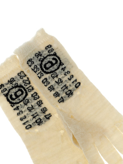 'Numeric signature MM6' gloves Gloves