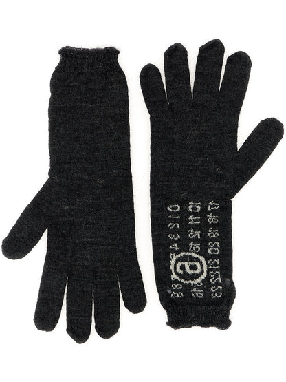 'Numeric signature MM6' gloves Gloves