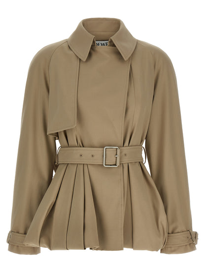 Balloon trench coat Coats, trench coats