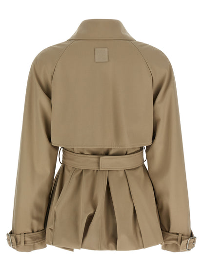Balloon trench coat Coats, trench coats