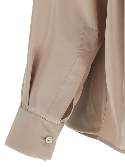 Silk draped shirt Shirt, blouse