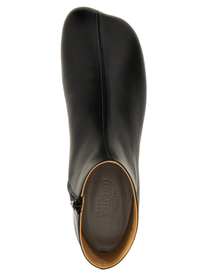Ankle boots with shaped toe Boots, ankle boots