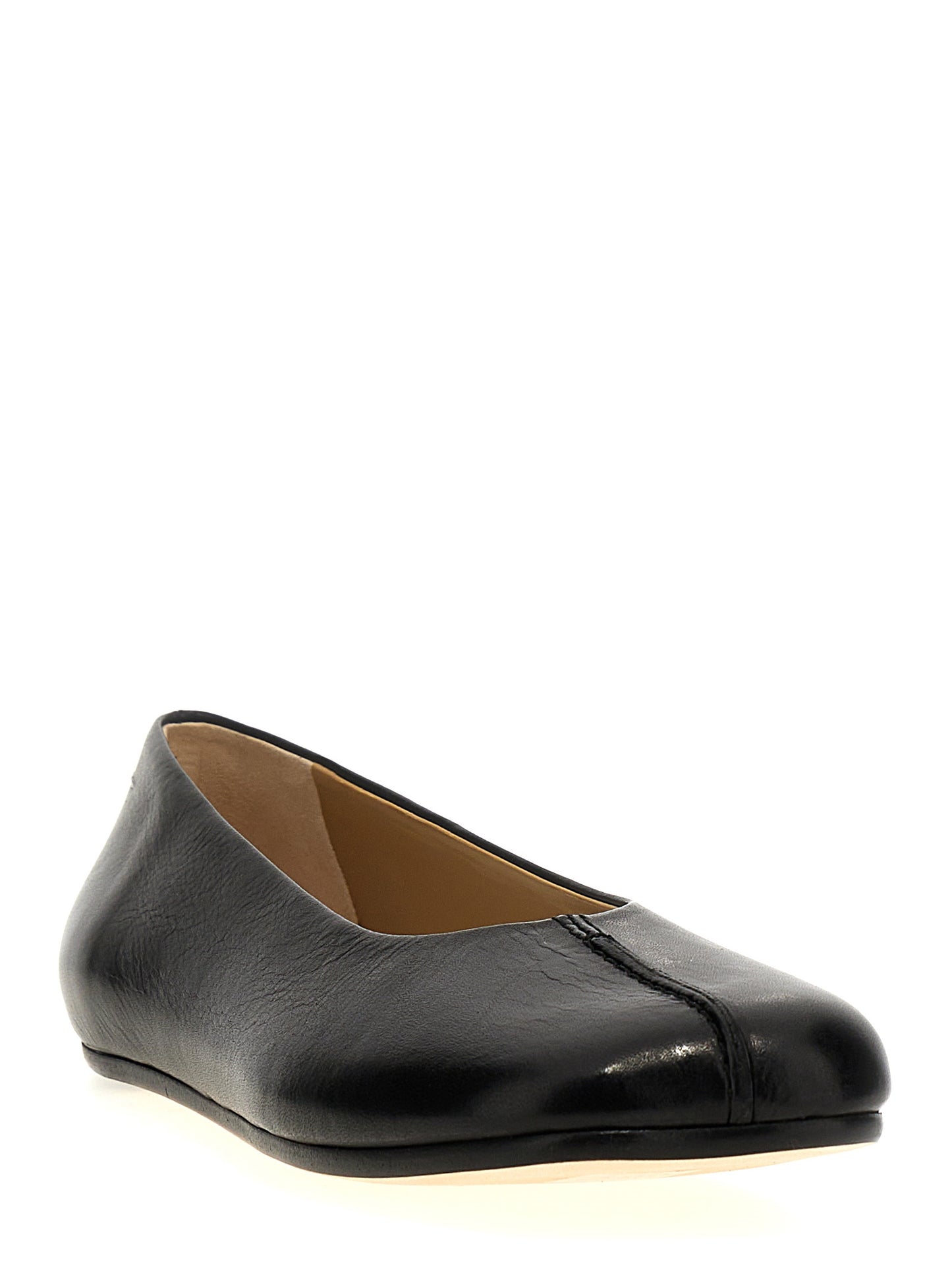 Leather ballet flats Flat shoes