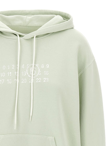'Numeric signature MM6' hoodie Sweatshirt